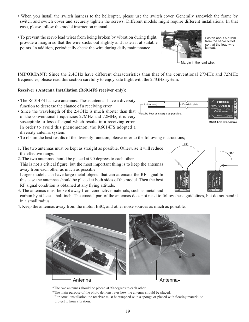 Futaba 10C 2.4GHz User Manual | Page 19 / 119