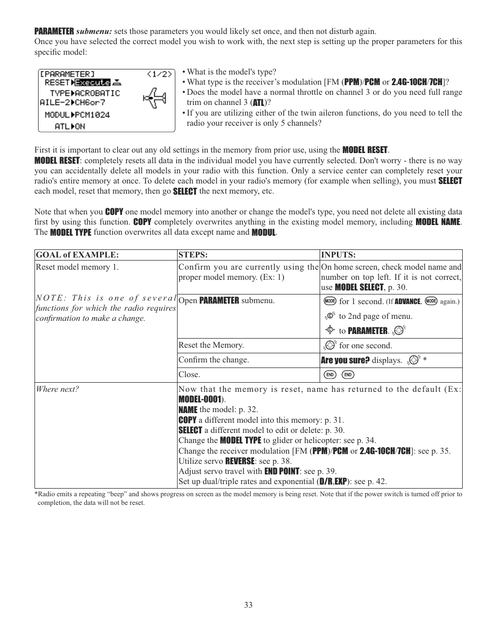 Futaba 10C 2.4GHz User Manual | Page 33 / 119