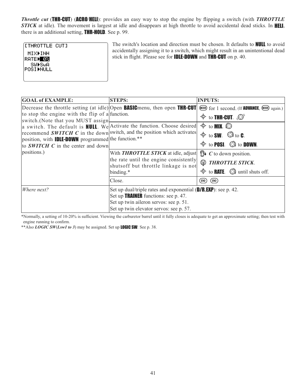 Futaba 10C 2.4GHz User Manual | Page 41 / 119