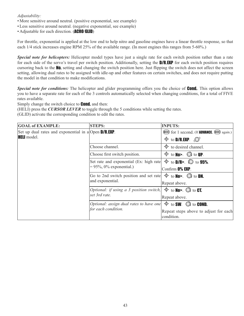 Futaba 10C 2.4GHz User Manual | Page 43 / 119