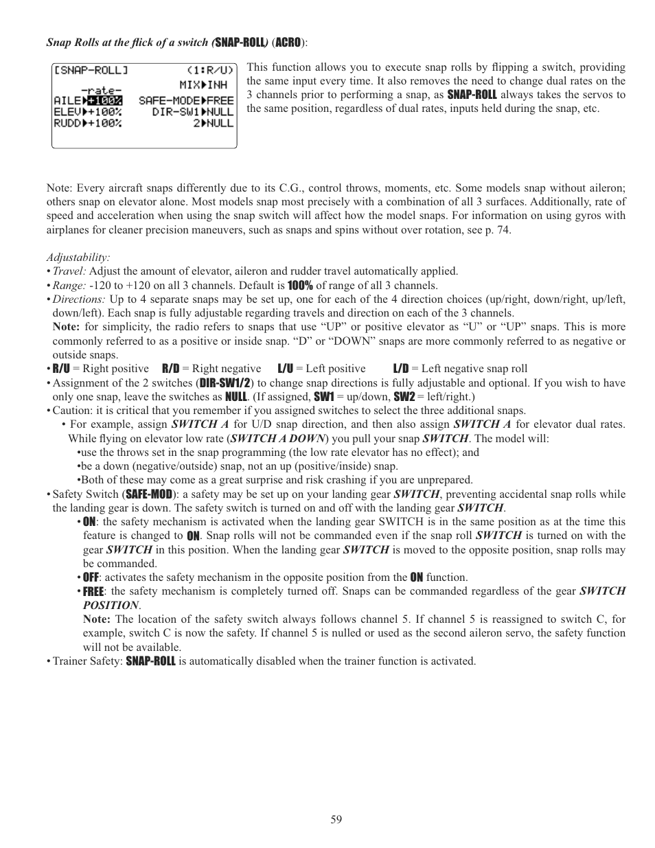 Futaba 10C 2.4GHz User Manual | Page 59 / 119