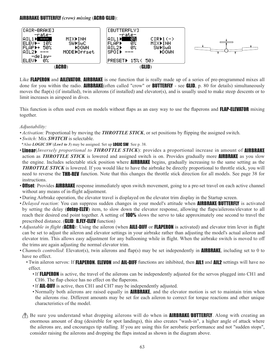 Futaba 10C 2.4GHz User Manual | Page 63 / 119