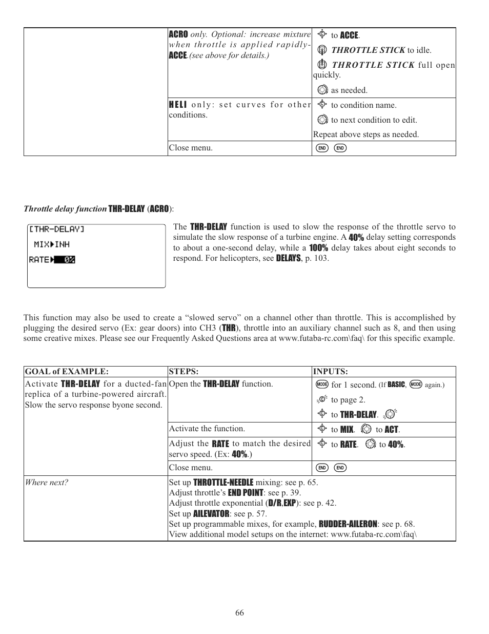 Futaba 10C 2.4GHz User Manual | Page 66 / 119