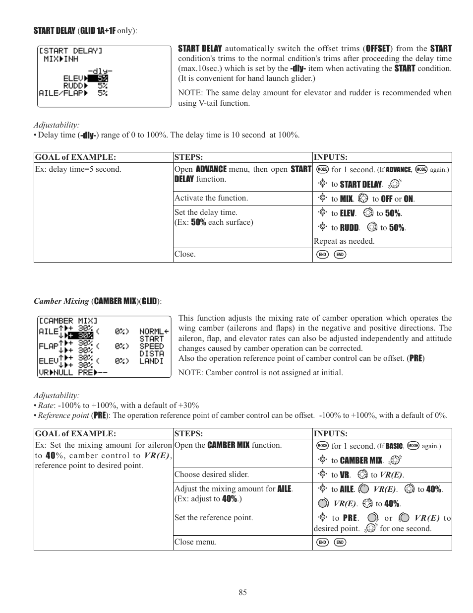 Futaba 10C 2.4GHz User Manual | Page 85 / 119