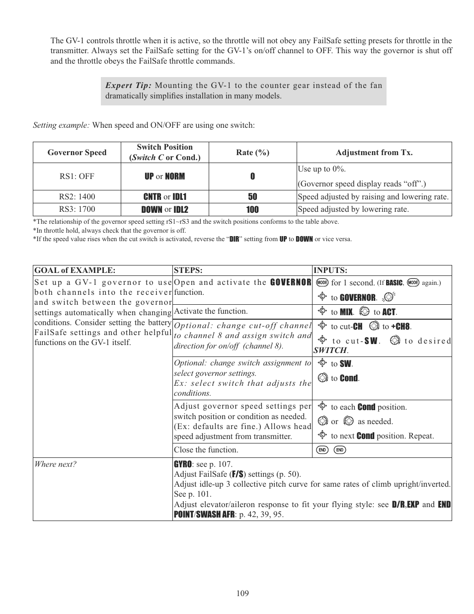 Futaba 10CG 2.4GHz User Manual | Page 109 / 119