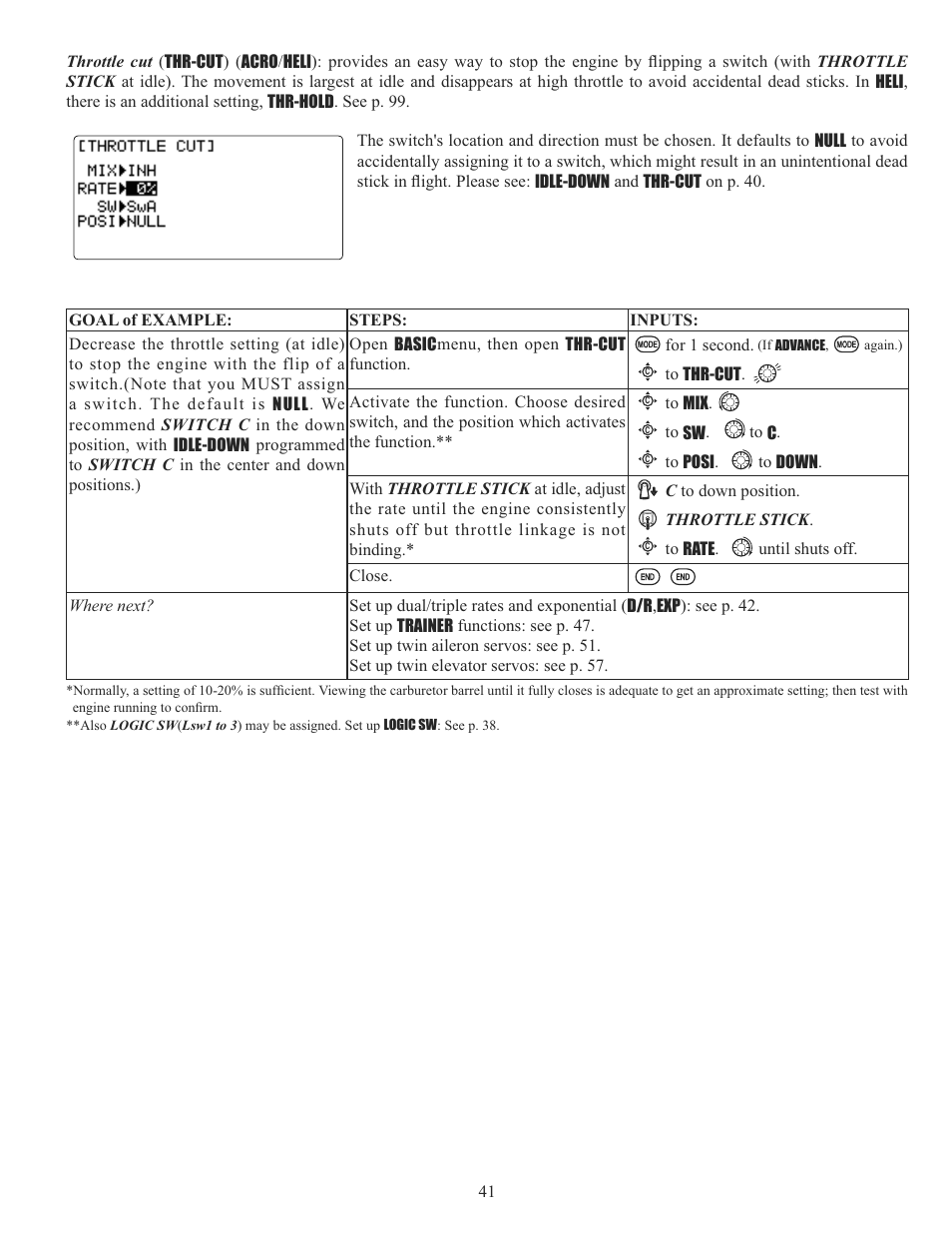 Futaba 10CG 2.4GHz User Manual | Page 41 / 119