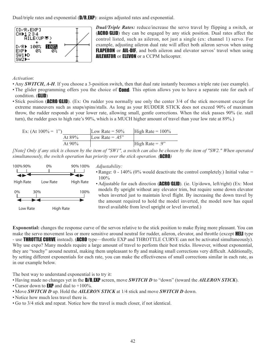 Futaba 10CG 2.4GHz User Manual | Page 42 / 119