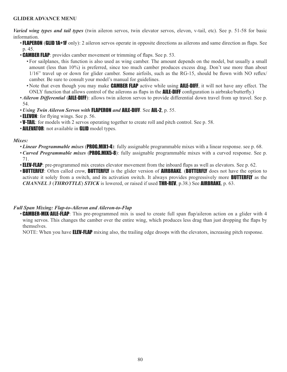 Futaba 10CG 2.4GHz User Manual | Page 80 / 119