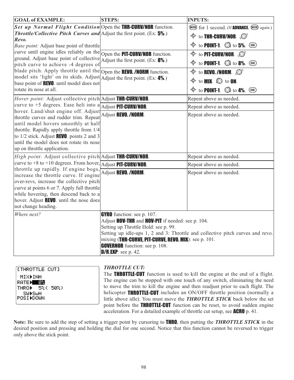 Futaba 10CG 2.4GHz User Manual | Page 98 / 119