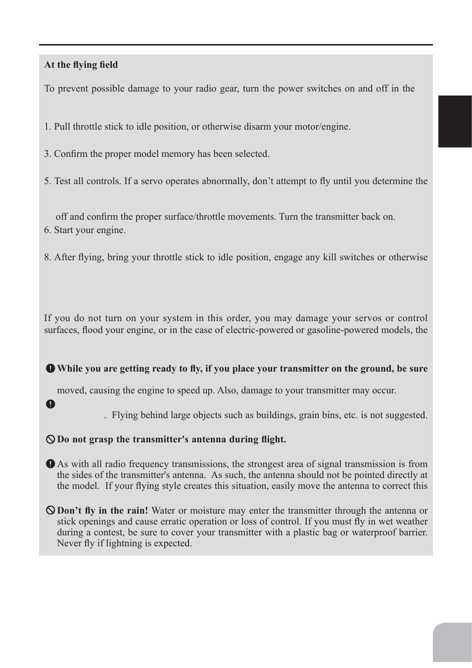 Futaba 10J User Manual | Page 11 / 175