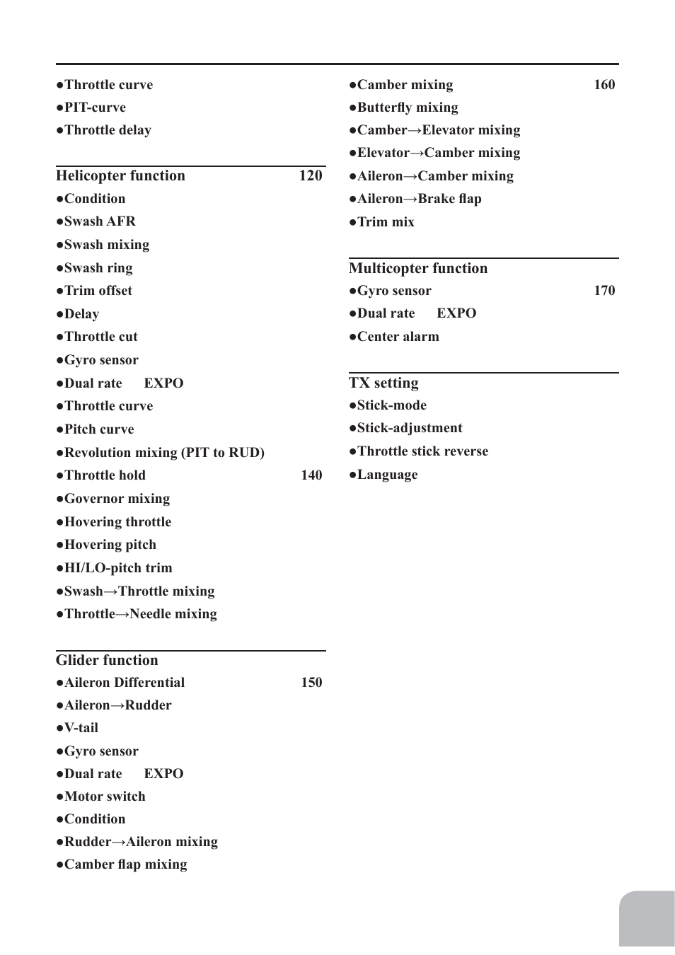 Futaba 10J User Manual | Page 5 / 175