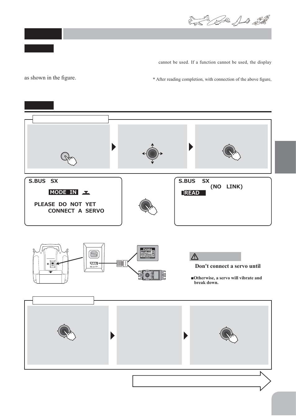 Caution | Futaba 10J User Manual | Page 89 / 175