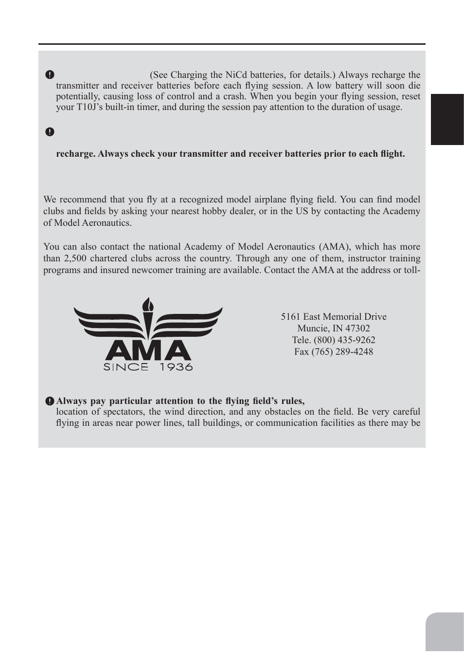 Futaba 10J User Manual | Page 9 / 175