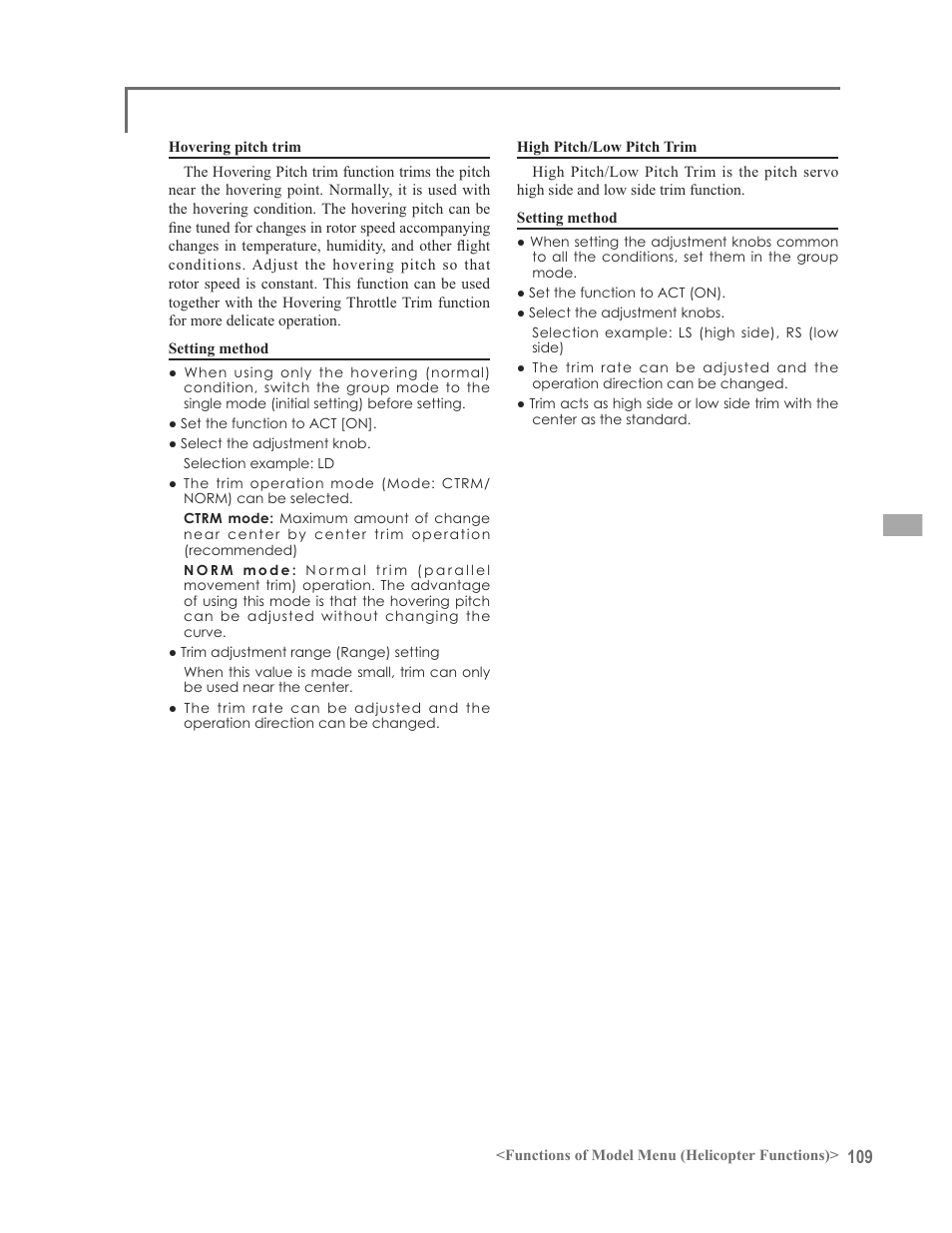 Futaba 12FG User Manual | Page 109 / 127