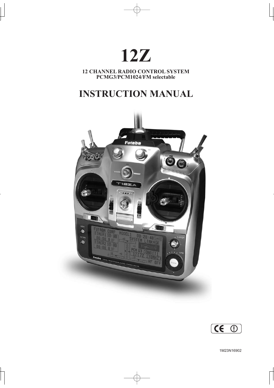 Futaba 12Z User Manual | 127 pages