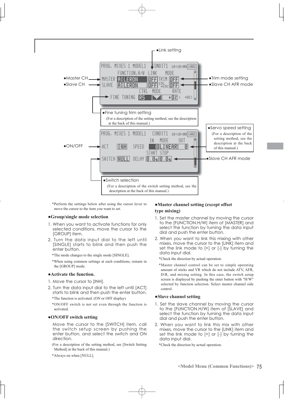 Futaba 12Z User Manual | Page 75 / 127