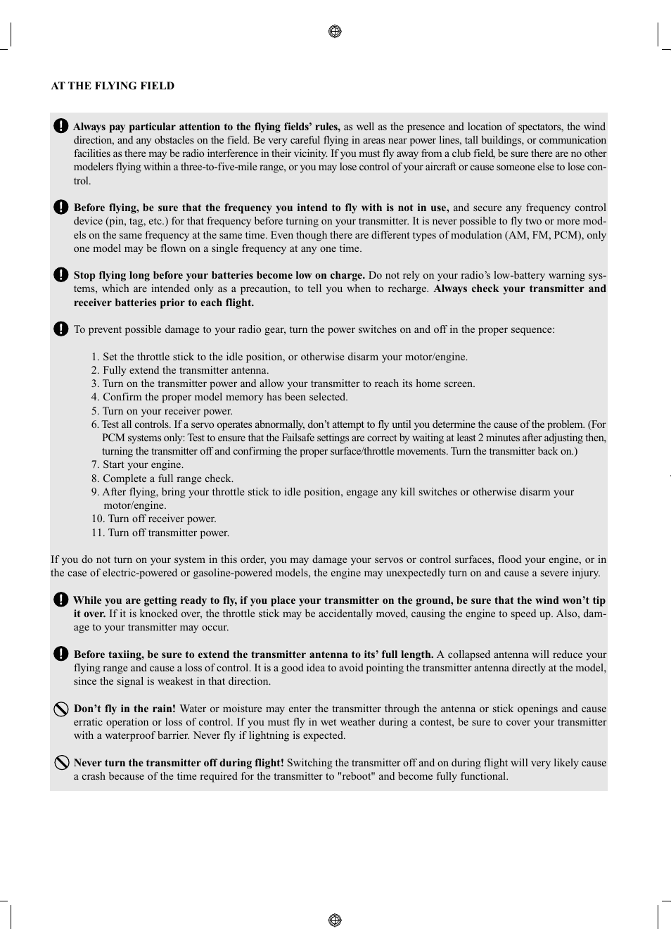 Futaba 12Z User Manual | Page 8 / 127