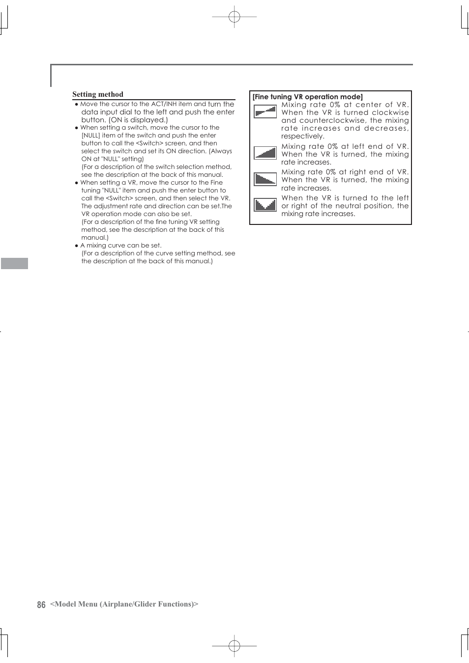 Futaba 12Z User Manual | Page 86 / 127