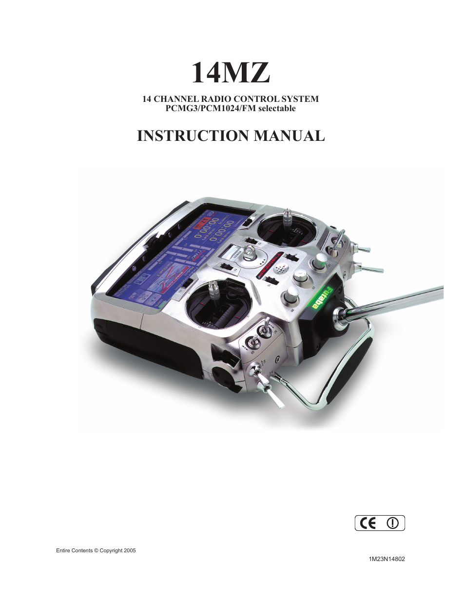 Futaba 14MZ User Manual | 127 pages