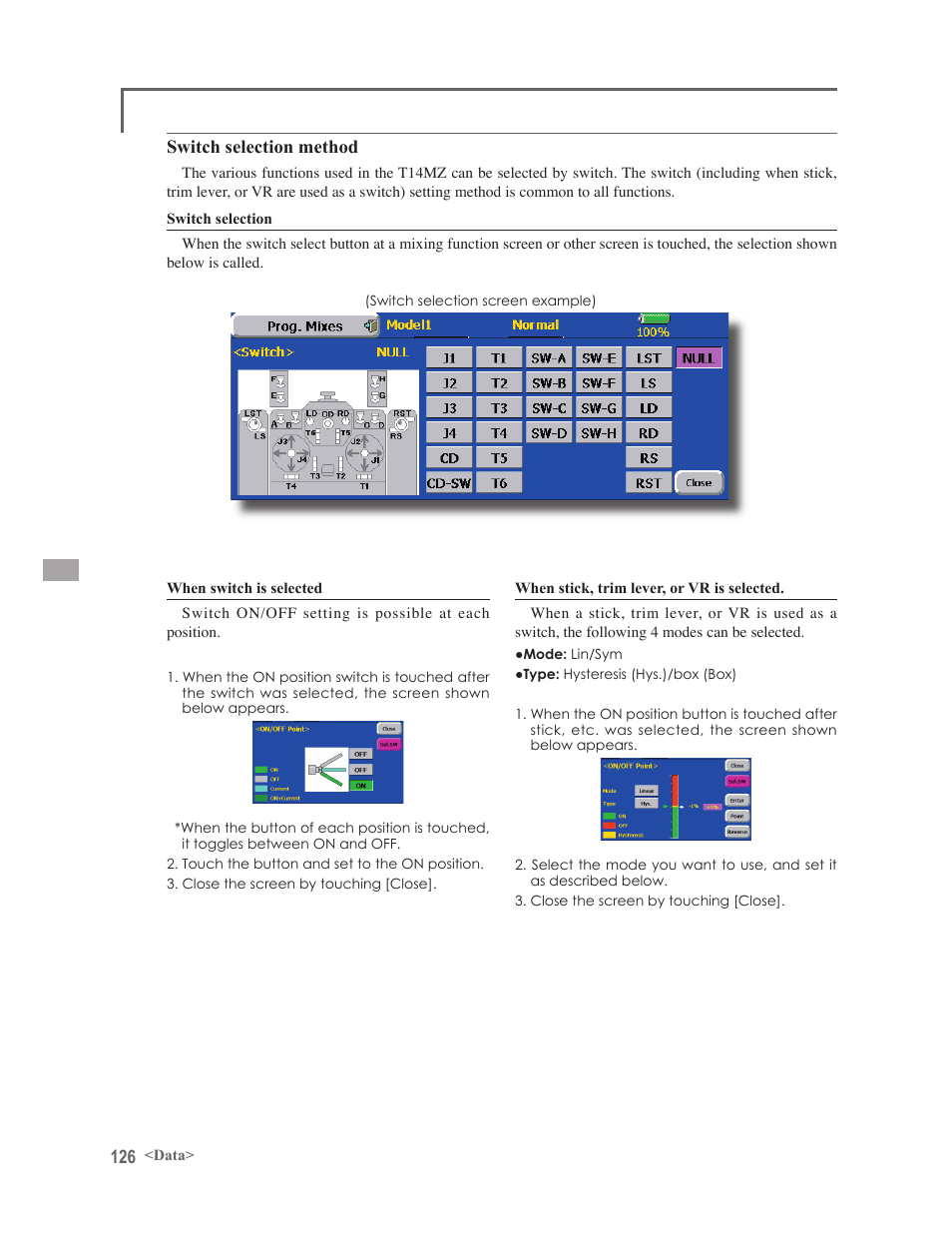 Futaba 14MZ User Manual | Page 126 / 127