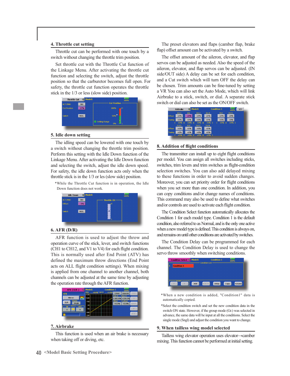 Futaba 14MZ User Manual | Page 40 / 127