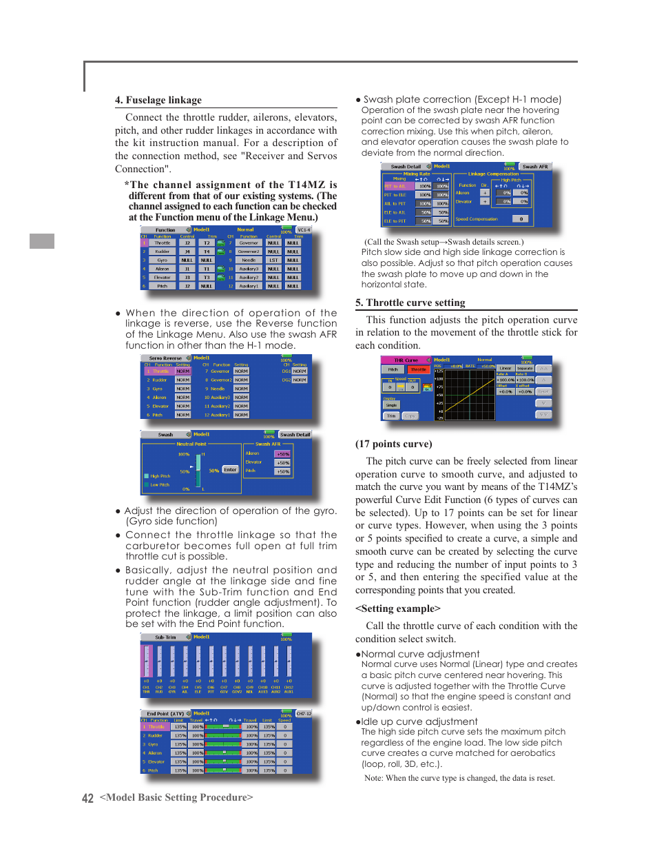 Futaba 14MZ User Manual | Page 42 / 127