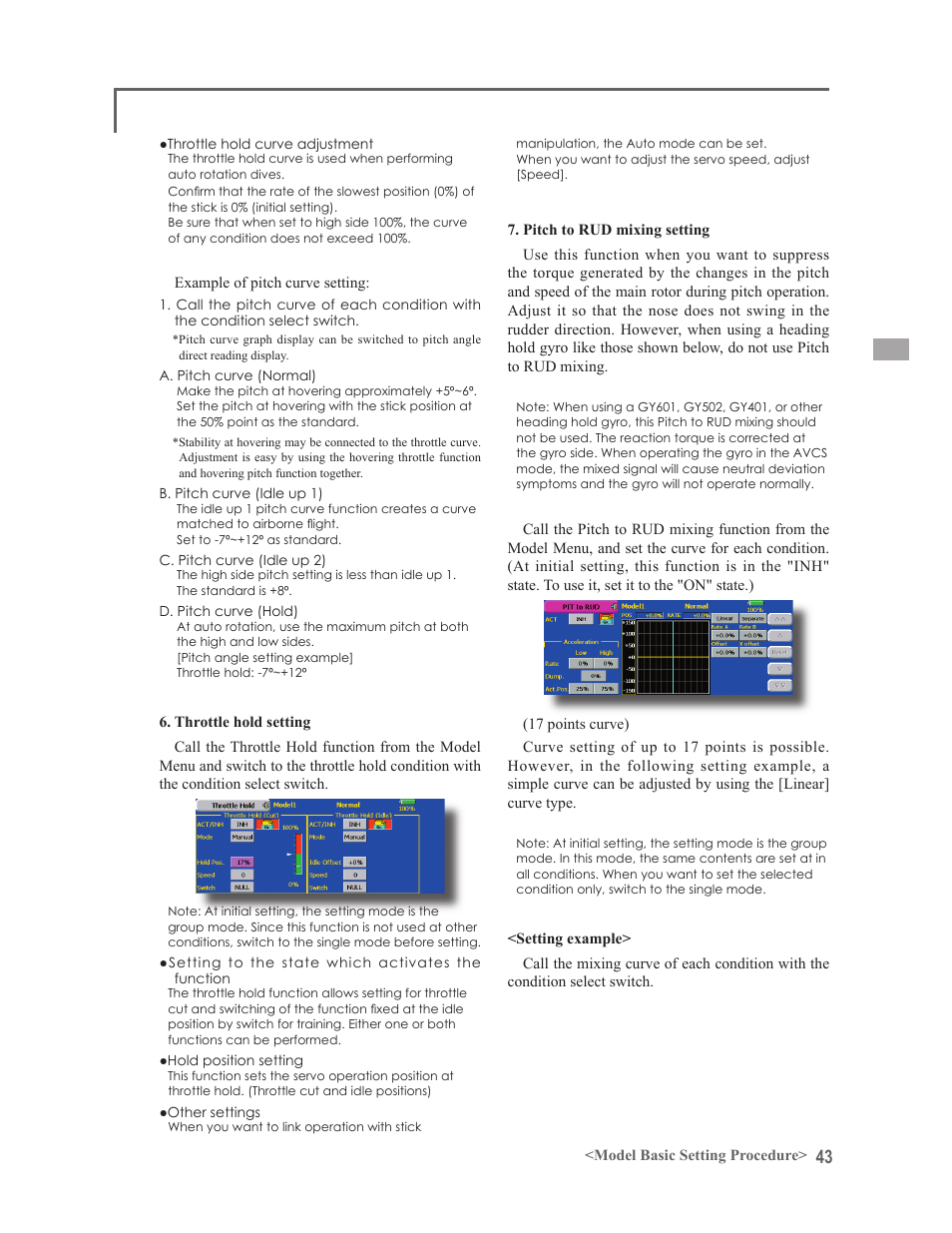 Futaba 14MZ User Manual | Page 43 / 127