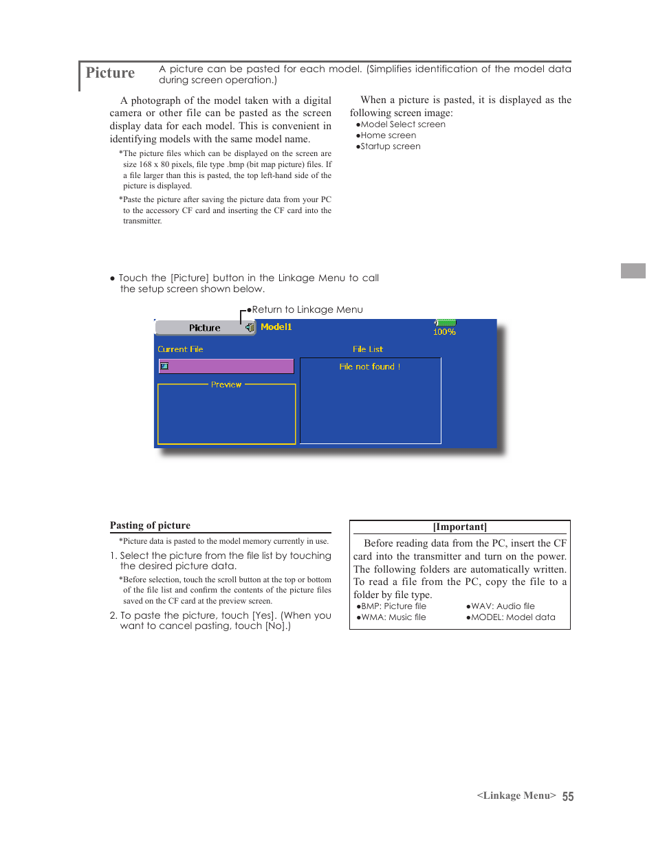 Picture | Futaba 14MZ User Manual | Page 55 / 127