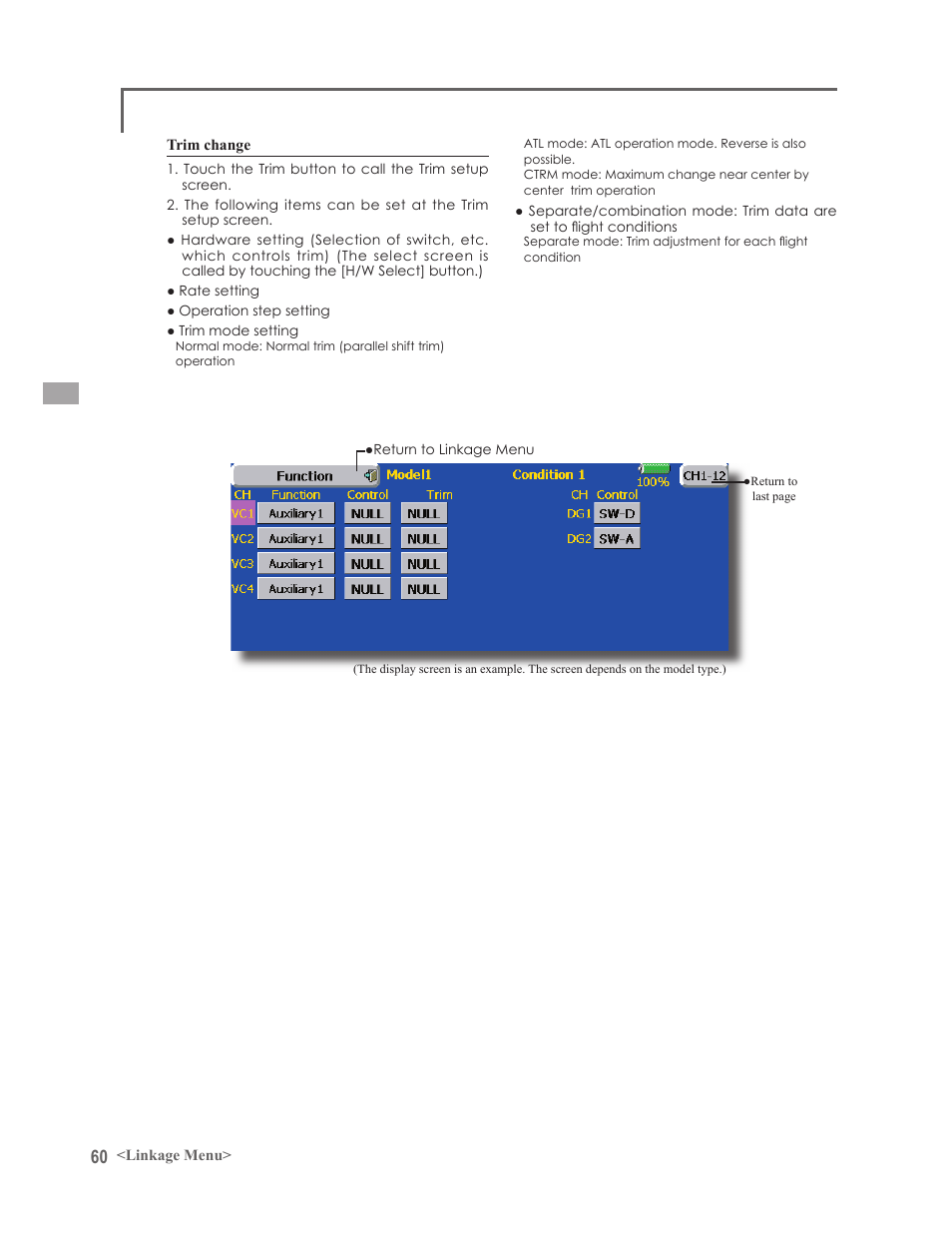 Futaba 14MZ User Manual | Page 60 / 127