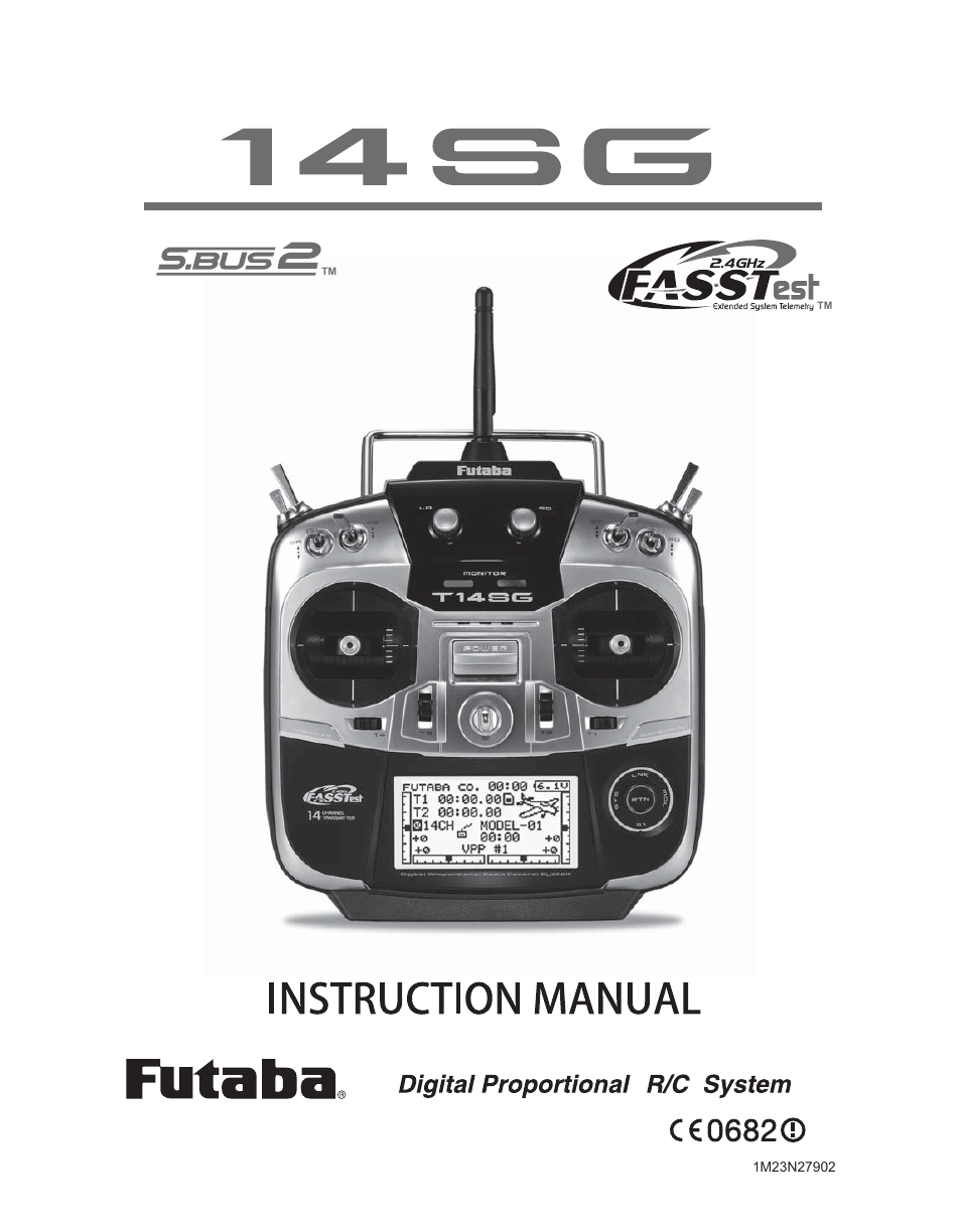 Futaba 14SG 2.4GHz User Manual | 169 pages