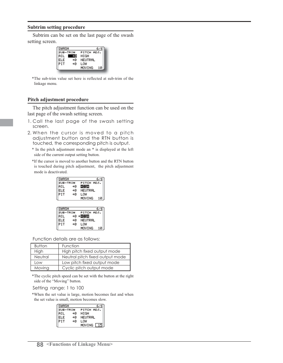 Futaba 14SG 2.4GHz User Manual | Page 89 / 169