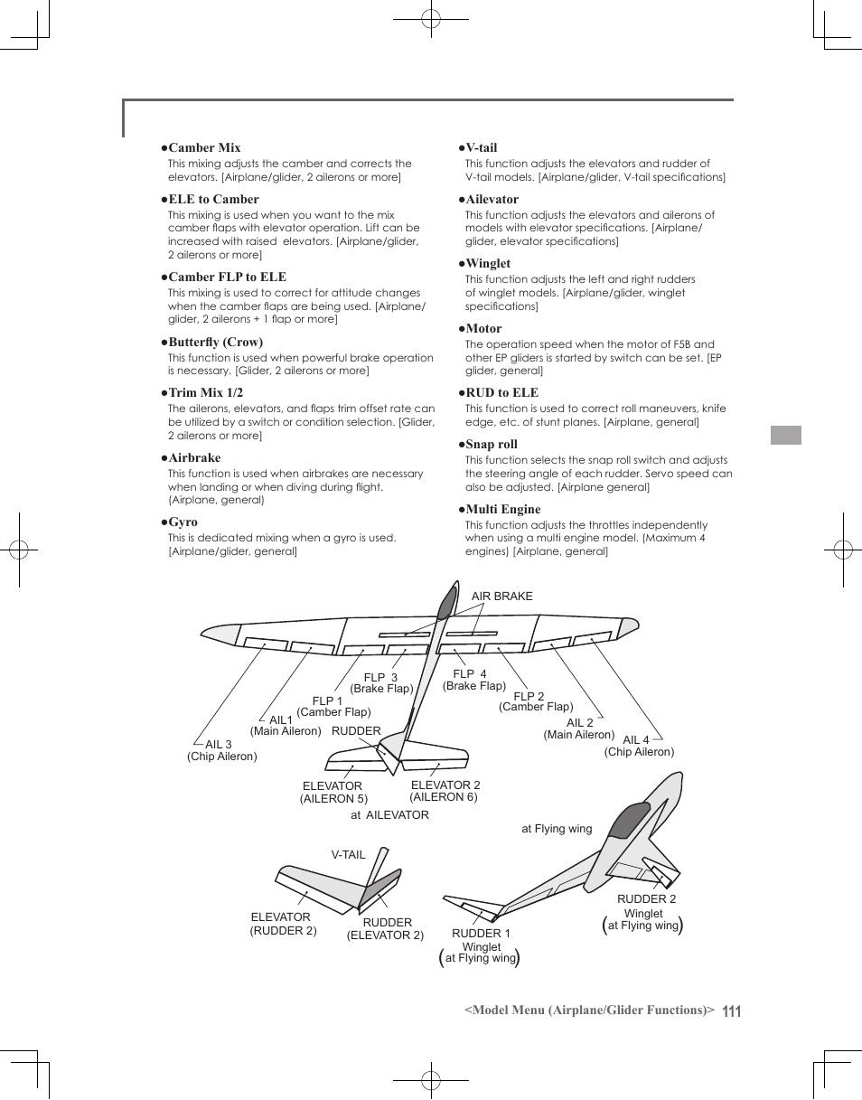 Futaba 18MZ 2.4GHz User Manual | Page 111 / 164
