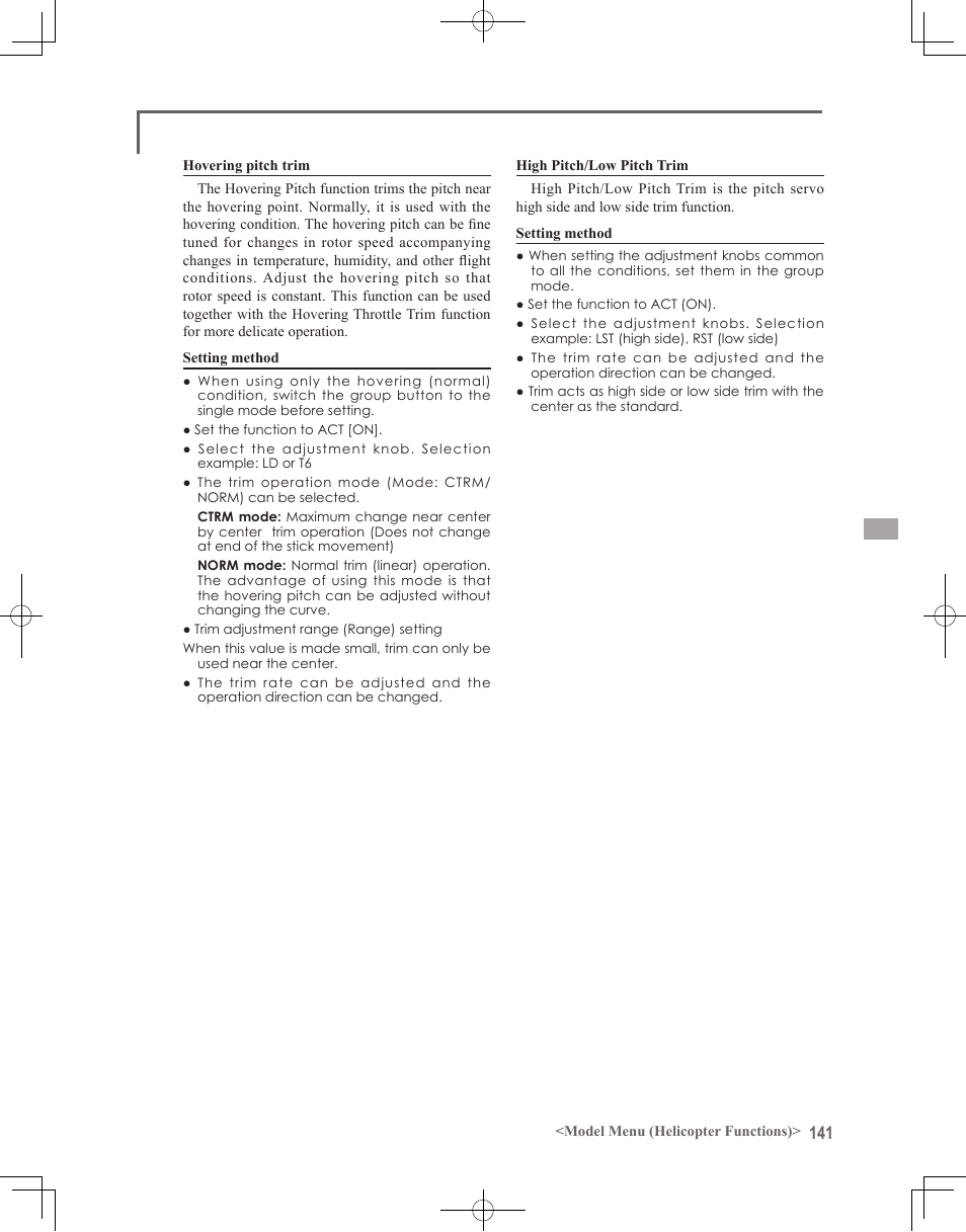 Futaba 18MZ 2.4GHz User Manual | Page 141 / 164