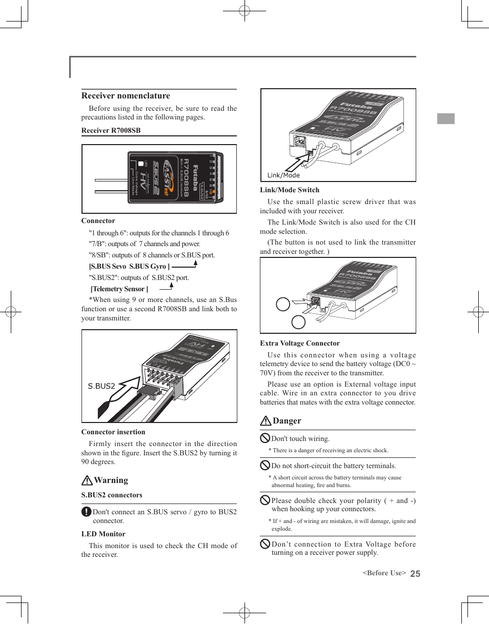 Futaba 18MZ 2.4GHz User Manual | Page 25 / 164