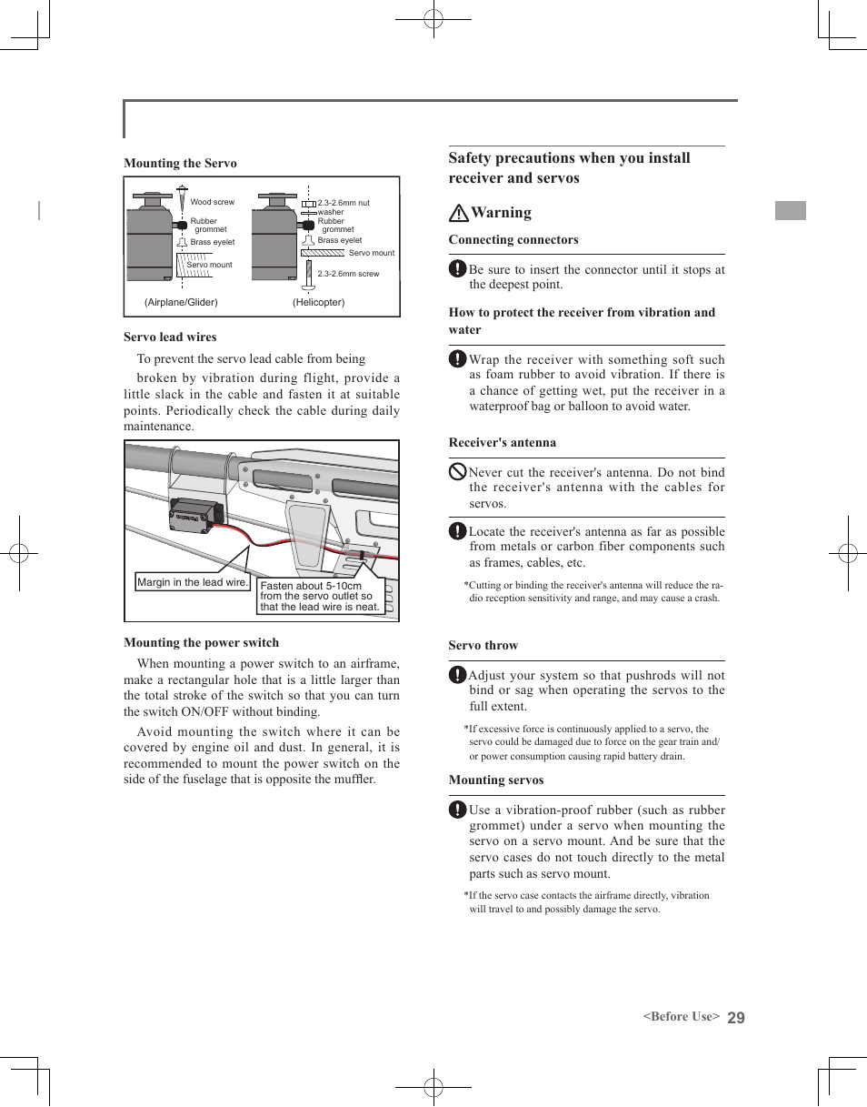 Futaba 18MZ 2.4GHz User Manual | Page 29 / 164