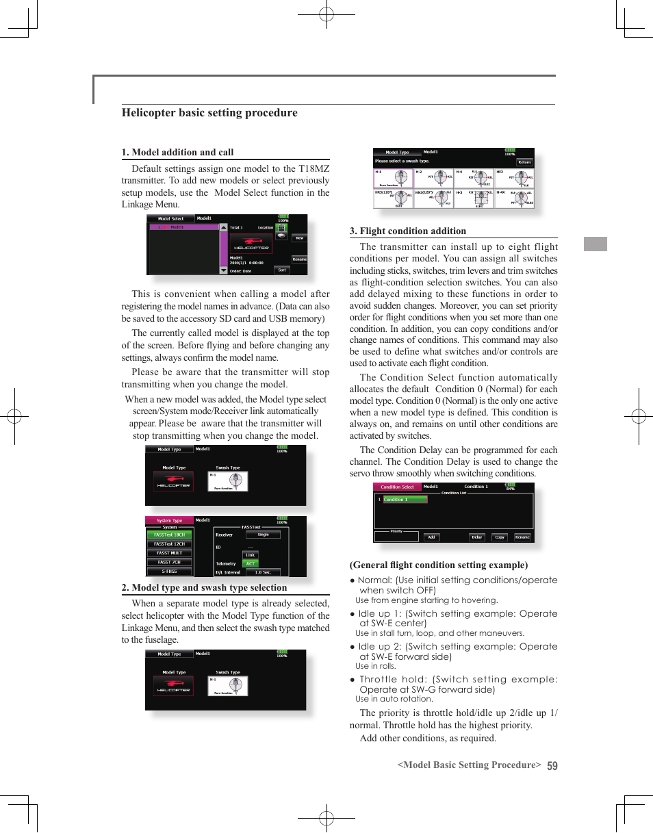 Futaba 18MZ 2.4GHz User Manual | Page 59 / 164