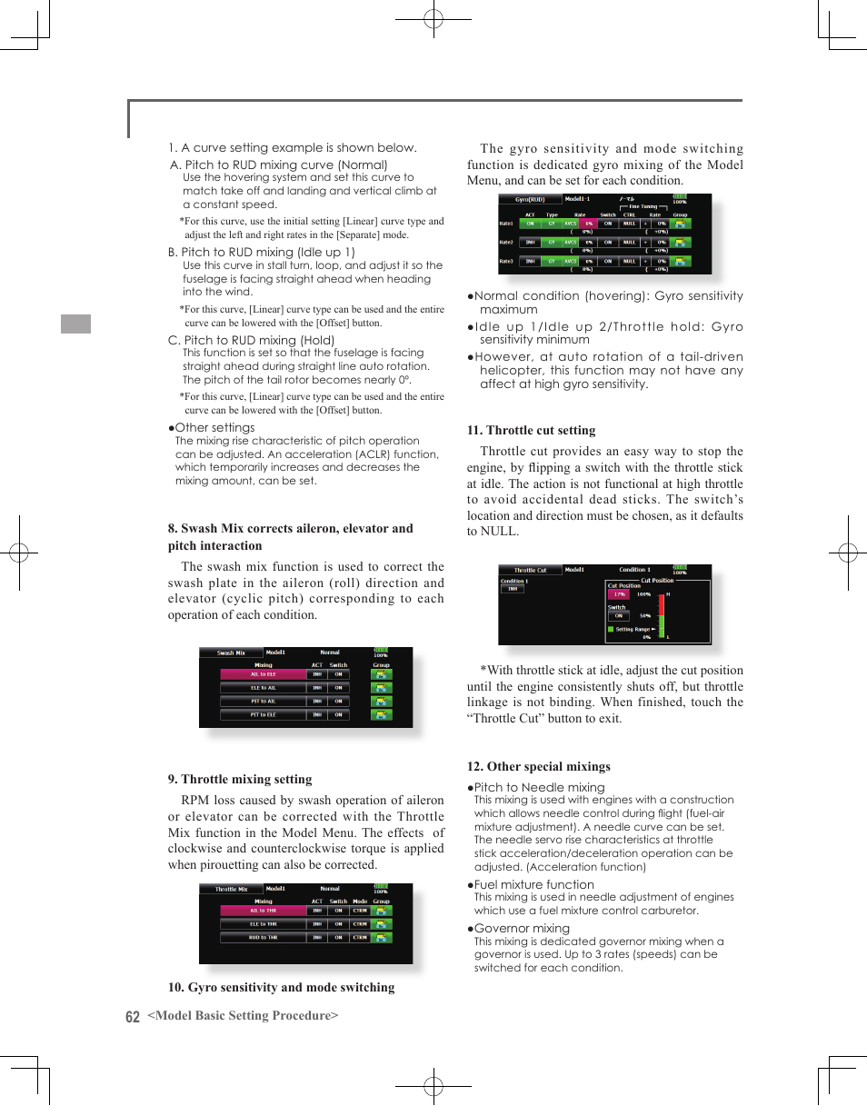 Futaba 18MZ 2.4GHz User Manual | Page 62 / 164