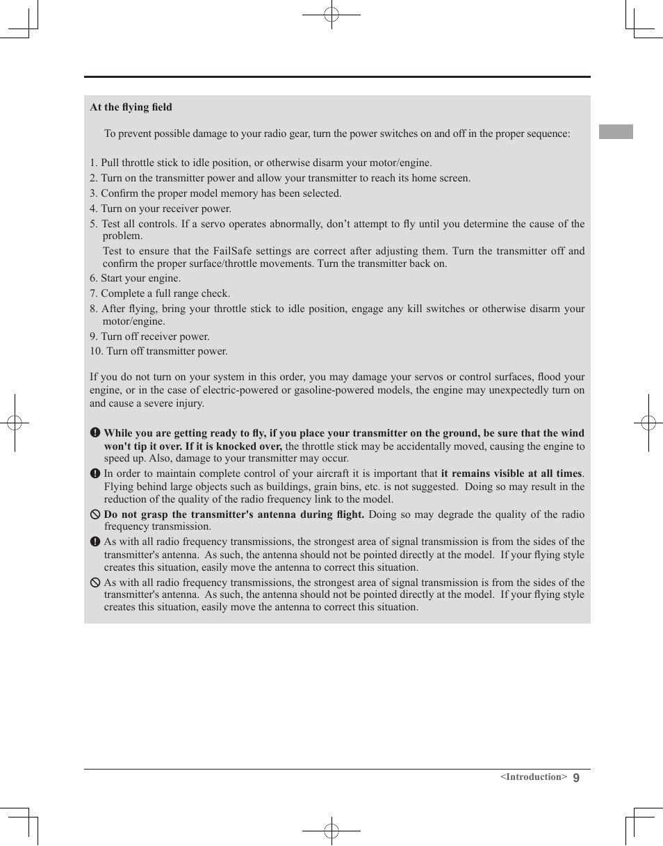 Futaba 18MZ 2.4GHz User Manual | Page 9 / 164