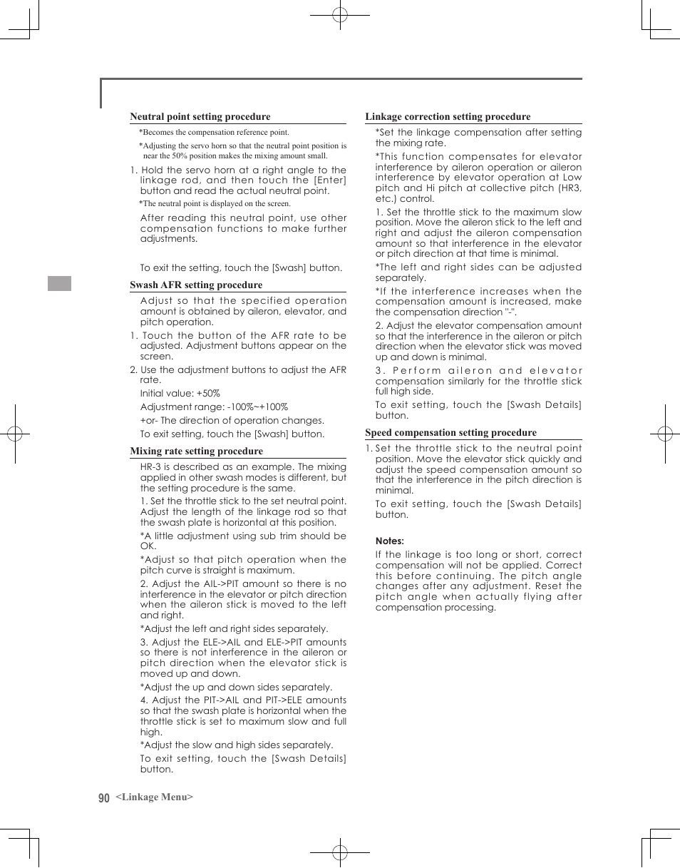 Futaba 18MZ 2.4GHz User Manual | Page 90 / 164