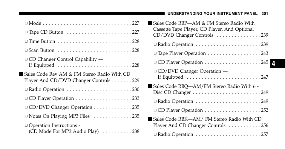 Chrysler 2006 Town and Country User Manual | Page 201 / 496