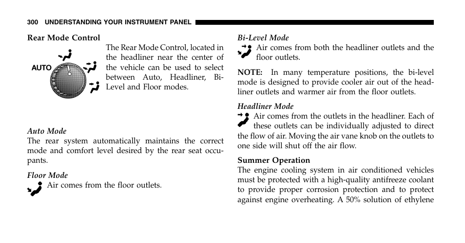 Chrysler 2006 Town and Country User Manual | Page 300 / 496