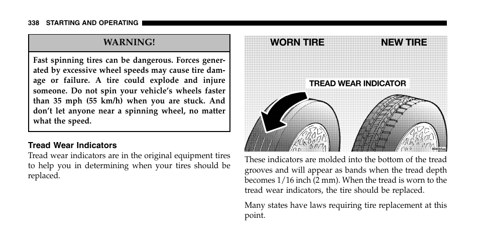 Chrysler 2006 Town and Country User Manual | Page 338 / 496