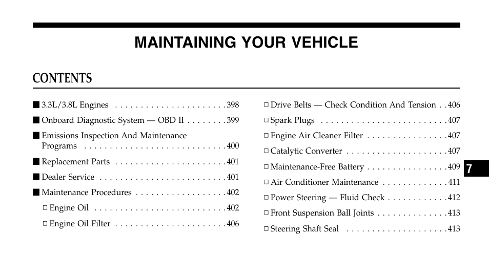 Chrysler 2006 Town and Country User Manual | Page 395 / 496