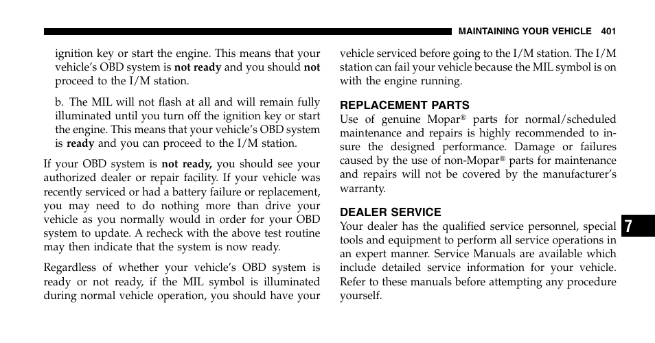 Chrysler 2006 Town and Country User Manual | Page 401 / 496