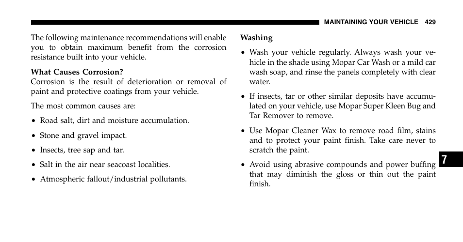 Chrysler 2006 Town and Country User Manual | Page 429 / 496