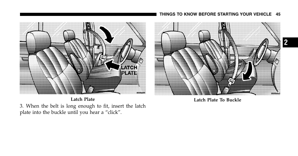 Chrysler 2006 Town and Country User Manual | Page 45 / 496