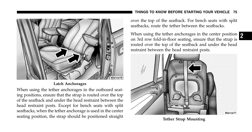 Chrysler 2006 Town and Country User Manual | Page 75 / 496