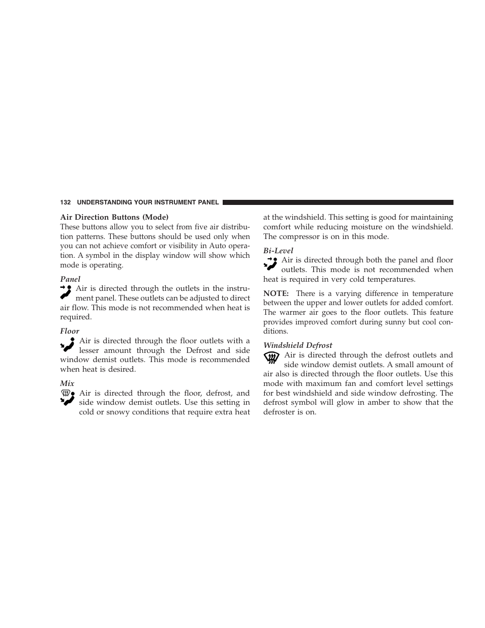 Chrysler 2006 Sebring Convertible User Manual | Page 132 / 302