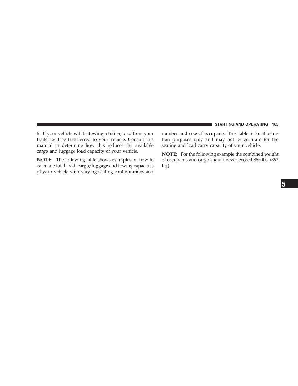 Chrysler 2006 Sebring Convertible User Manual | Page 165 / 302