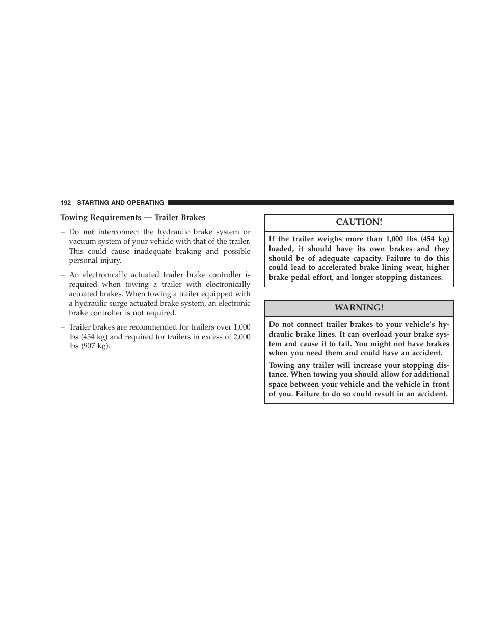 Chrysler 2006 Sebring Convertible User Manual | Page 192 / 302